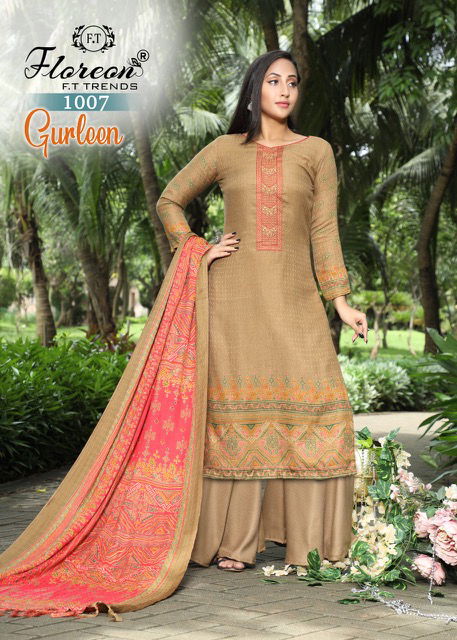 Floreon Gurleen Casual Wear Pashmina Wholesale Dress Material Collection